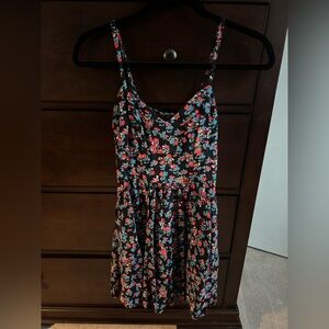 Floral Spaghetti Strap Dress